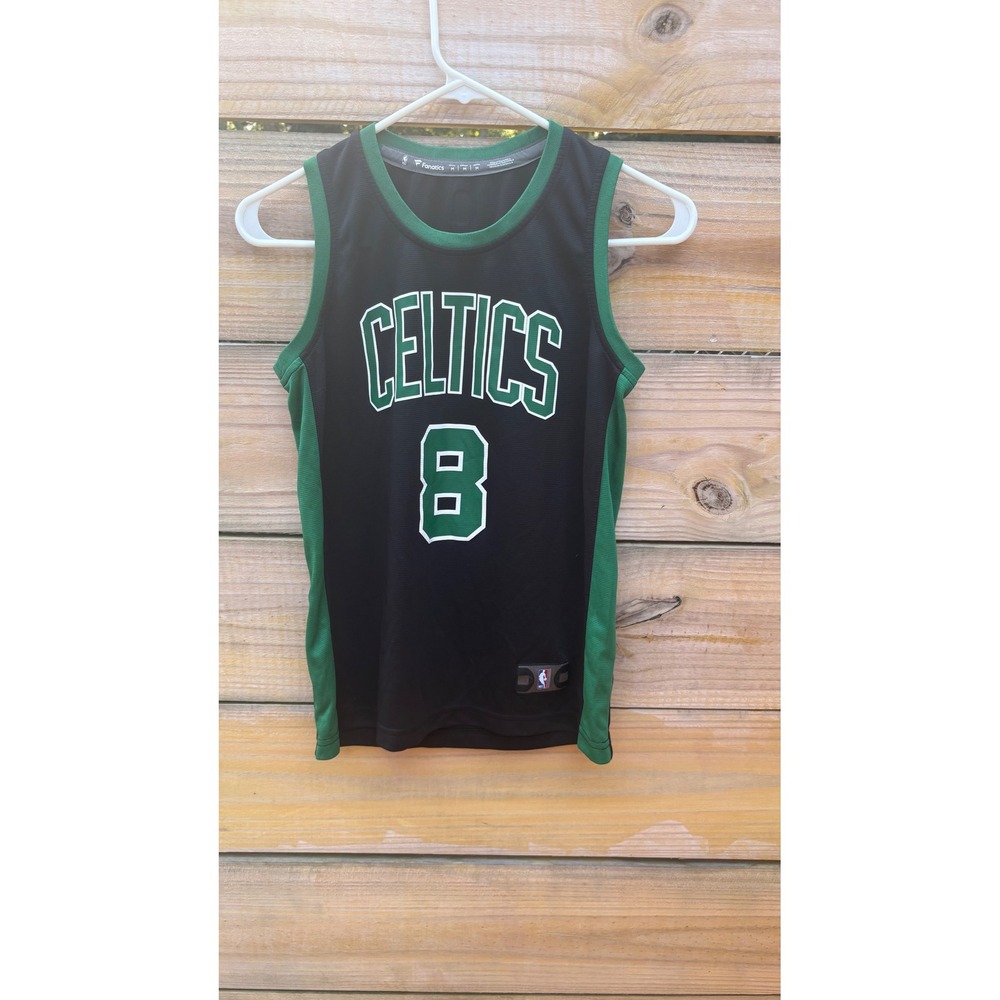 Fanatics NBA Boston Celtics Kemba Walker 8 Jersey Youth Medium Black Green